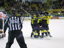 Фоторепортаж с матча ВХЛ «Сарыарка» — «Молот-Прикамье» 4:3 ОТ