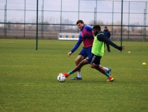 Фоторепортаж с утренней тренировки «Окжетпеса»