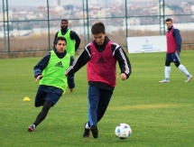 Фоторепортаж с утренней тренировки «Окжетпеса»