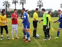 Фоторепортаж с товарищеского матча «Окжетпес» — «Шамкир» 0:1