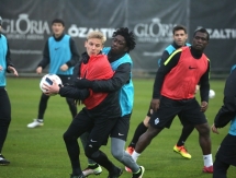 Фоторепортаж с тренировки «Кайрата»