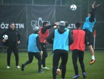 Фоторепортаж с тренировки «Кайрата»