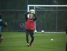 Фоторепортаж с тренировки «Кайрата»