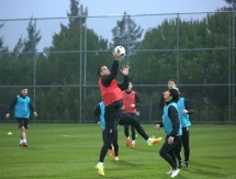 Фоторепортаж с тренировки «Кайрата»