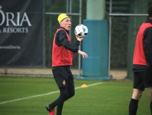 Фоторепортаж с тренировки «Кайрата»