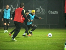 Фоторепортаж с тренировки «Кайрата»