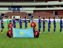 Фоторепортаж с матча Мемориала Гранаткина-2017 Греция — Казахстан 1:2