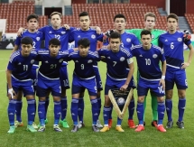 Фоторепортаж с матча Мемориала Гранаткина-2017 Греция — Казахстан 1:2