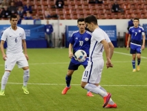 Фоторепортаж с матча Мемориала Гранаткина-2017 Греция — Казахстан 1:2