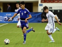 Фоторепортаж с матча Мемориала Гранаткина-2017 Греция — Казахстан 1:2