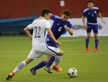 Фоторепортаж с матча Мемориала Гранаткина-2017 Греция — Казахстан 1:2