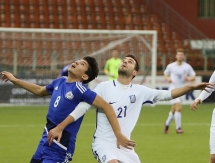 Фоторепортаж с матча Мемориала Гранаткина-2017 Греция — Казахстан 1:2