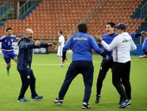 Фоторепортаж с матча Мемориала Гранаткина-2017 Греция — Казахстан 1:2