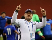 Фоторепортаж с матча Мемориала Гранаткина-2017 Греция — Казахстан 1:2