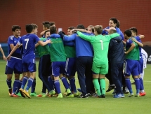 Фоторепортаж с матча Мемориала Гранаткина-2017 Греция — Казахстан 1:2