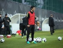 Фоторепортаж с тренировки «Кайрата» на УТС