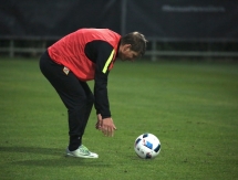 Фоторепортаж с тренировки «Кайрата» на УТС