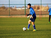 Фоторепортаж с вечерней тренировки «Окжетпеса»