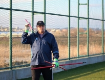 Фоторепортаж с вечерней тренировки «Окжетпеса»