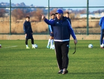 Фоторепортаж с вечерней тренировки «Окжетпеса»