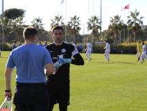 Фоторепортаж с товарищеского матча «Иртыш» — «Славия» 1:3