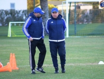 Фоторепортаж с вечерней тренировки «Окжетпеса»