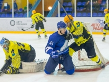 Фоторепортаж с матча ВХЛ ТХК — «Сарыарка» 2:4