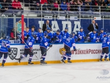 Фоторепортаж с матча МХЛ «Ладья» — «Снежные Барсы» 5:2