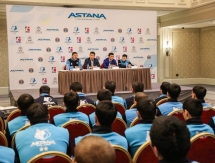 Фоторепортаж с презентации состава «Astana Arlans» на сезон WSB-2017
