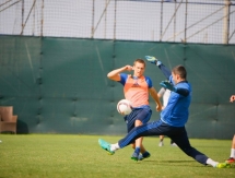 Фоторепортаж с тренировки «Астаны» в ОАЭ