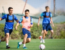 Фоторепортаж с тренировки «Астаны» в ОАЭ