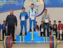 В Алматы завершился Республиканский турнир по тяжелой атлетике