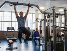 Фоторепортаж с тренировок сборной Казахстана в Академии AIBA