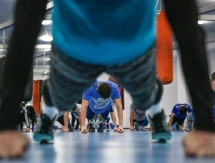 Фоторепортаж с тренировок сборной Казахстана в Академии AIBA