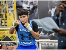 Хусаинов и Джукембаев провели открытую тренировку