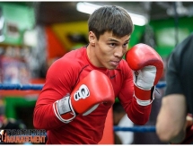 Хусаинов и Джукембаев провели открытую тренировку