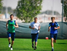 Фоторепортаж с тренировки «Астаны»