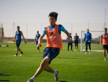 Фоторепортаж с тренировки «Астаны»