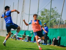 Фоторепортаж с тренировки «Астаны»