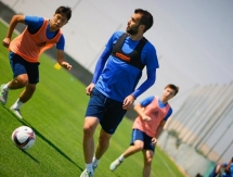 Фоторепортаж с тренировки «Астаны»