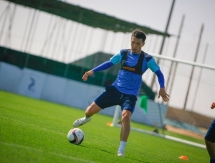 Фоторепортаж с тренировки «Астаны»