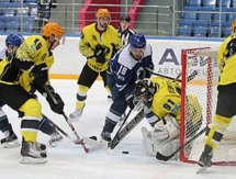 Фоторепортаж с матча ВХЛ «Динамо» Балашиха — «Сарыарка» 3:0