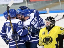 Фоторепортаж с матча ВХЛ «Динамо» Балашиха — «Сарыарка» 3:0
