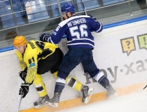 Фоторепортаж с матча ВХЛ «Динамо» Балашиха — «Сарыарка» 3:0