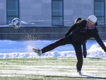 Казахстанские боксеры сыграли в футбол во время УТС