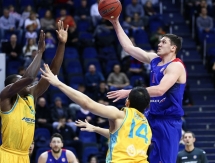 Фоторепортаж матча ВТБ ЦСКА — «Астана» 81:63