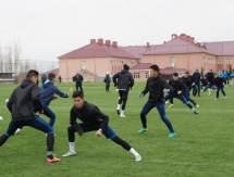 Фоторепотаж с тренировки дубля «Астаны» в Шымкенте
