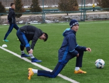 Фоторепотаж с тренировки дубля «Астаны» в Шымкенте