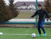 Фоторепотаж с тренировки дубля «Астаны» в Шымкенте