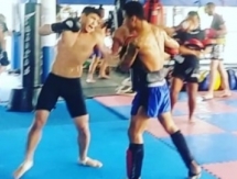 Видео с тренировки Хамитова